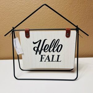 Target’s “Hello Fall” Decorative Sign